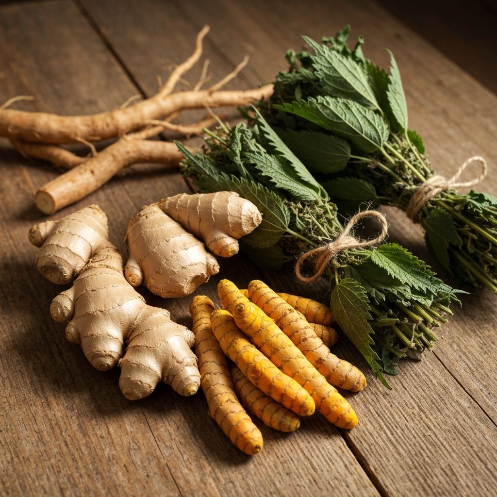 Autumn harvest and roots